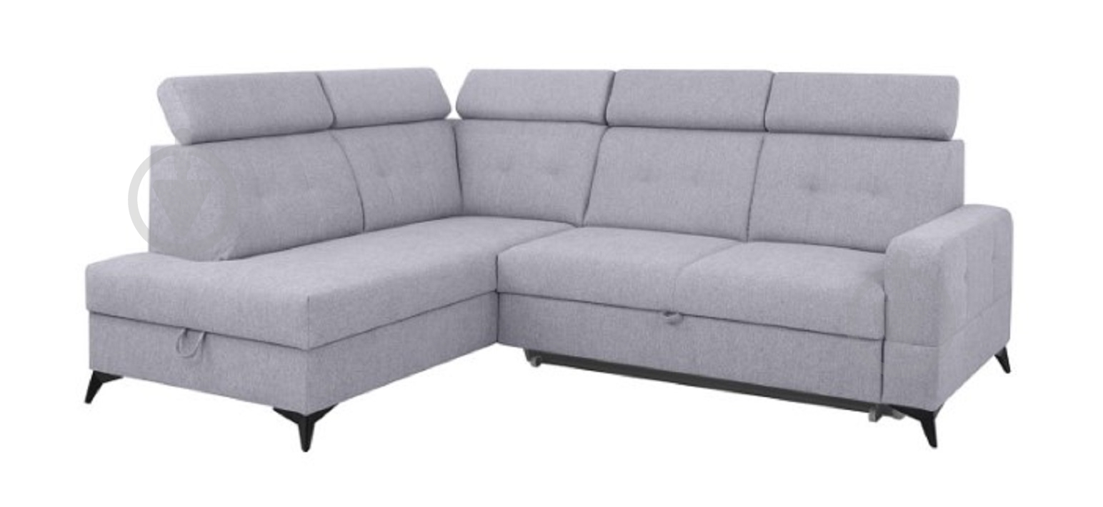 Диван угловой BRW AMADO левый угол серый 2460x1860x910 мм - фото 2 Диван угловой BRW AMADO левый угол серый 2460x1860x910 мм - фото 2