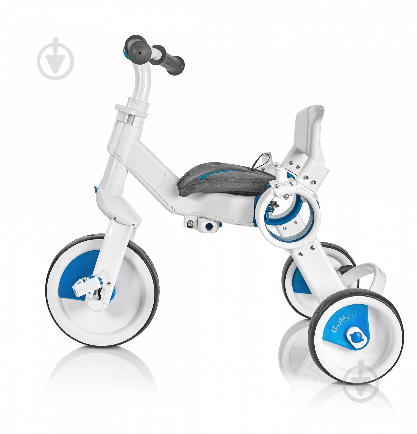 УЦІНКА! Велосипед-коляска Galileo дитячий STROLLCYCLE G-1001-B (УЦ №22) - фото 11