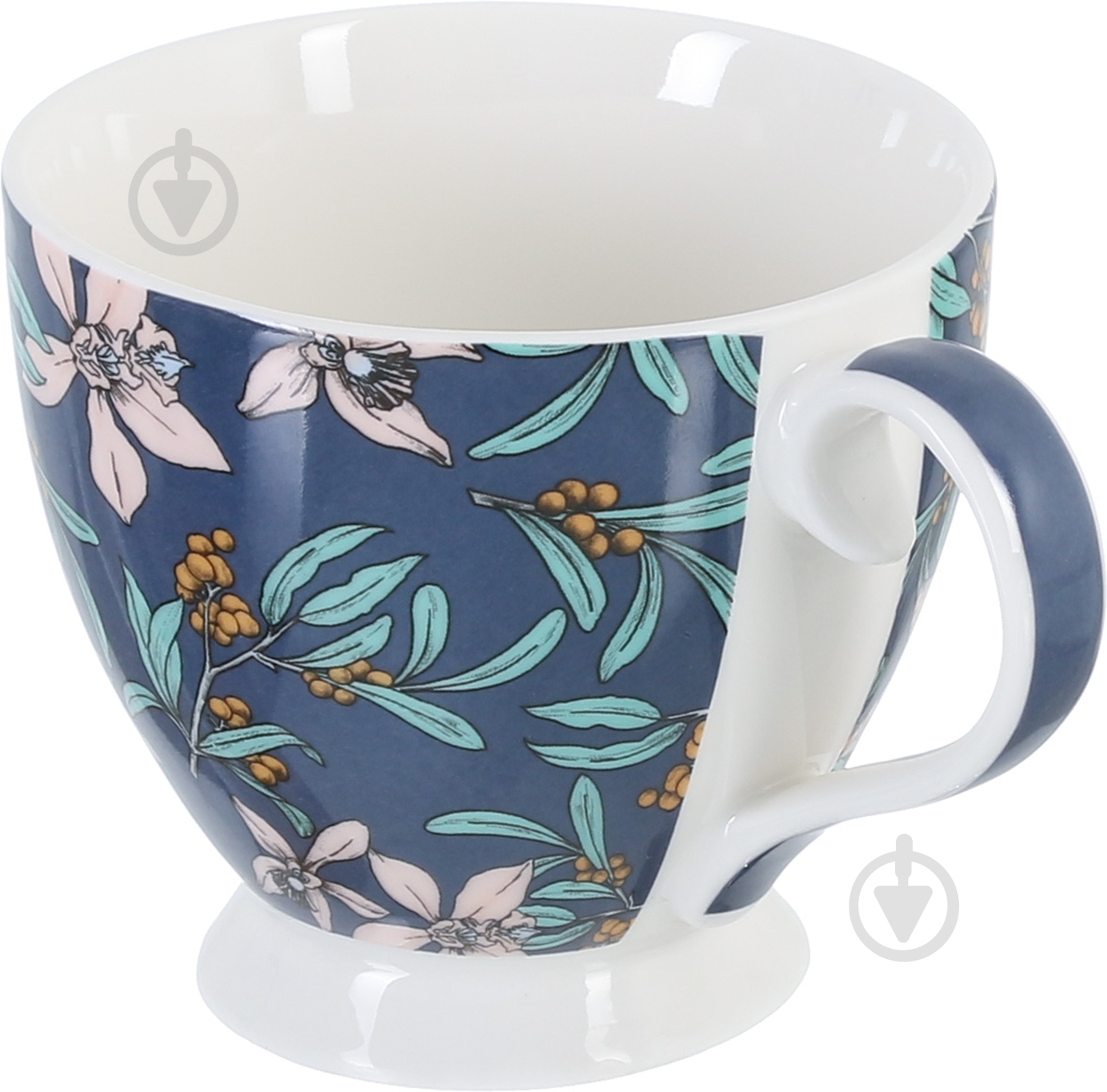 Чашка Fiora на ножке Rustiс Blue 460 мл - фото 2