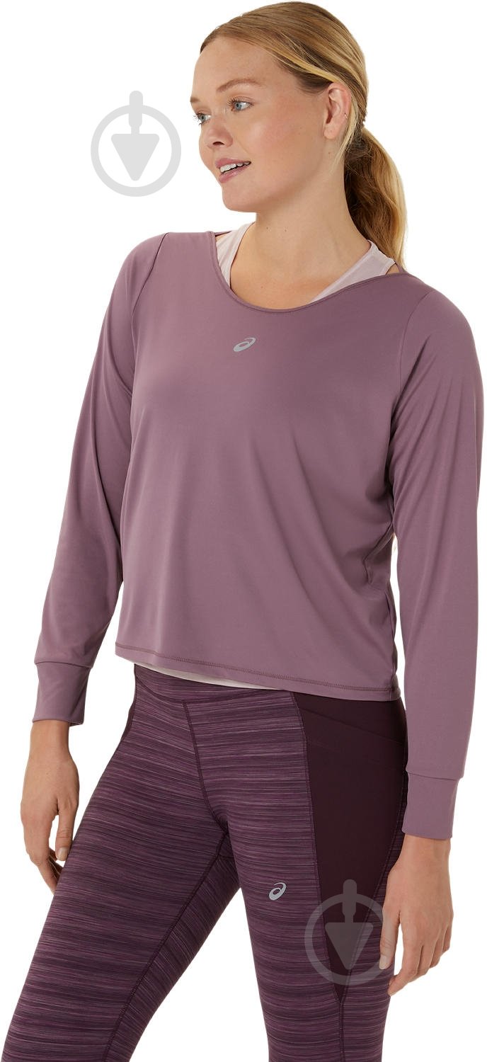 Футболка Asics NAGINO RUN LS TOP 2012D085-500 р.S розовый - фото 4