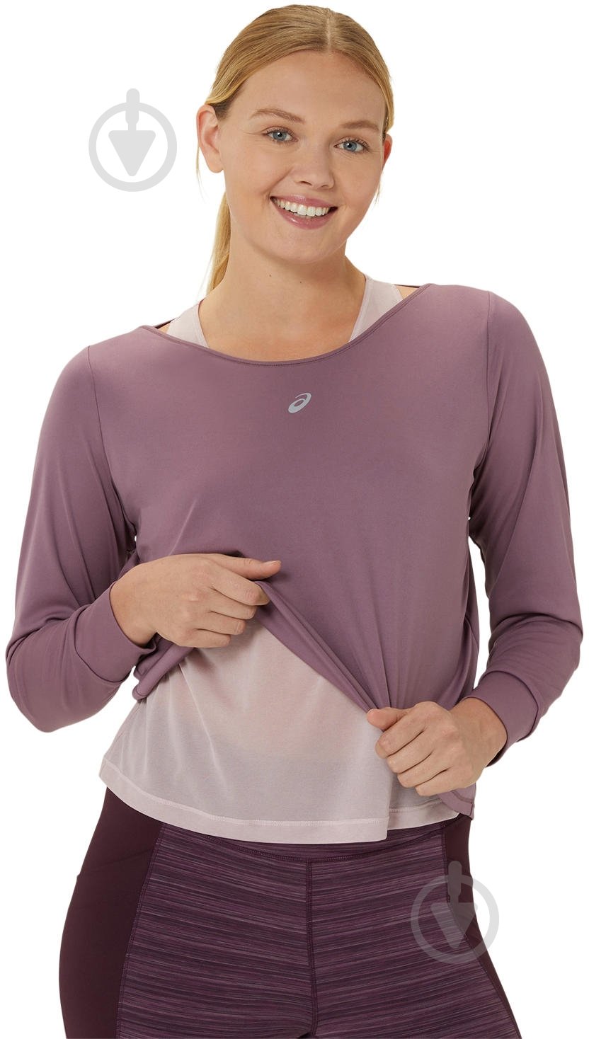 Футболка Asics NAGINO RUN LS TOP 2012D085-500 р.S розовый - фото 6