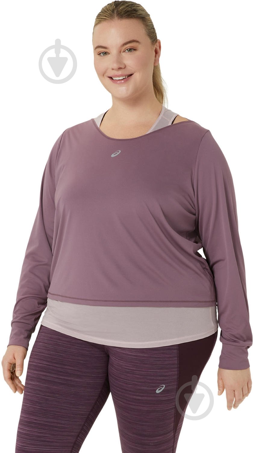 Футболка Asics NAGINO RUN LS TOP 2012D085-500 р.S розовый - фото 8