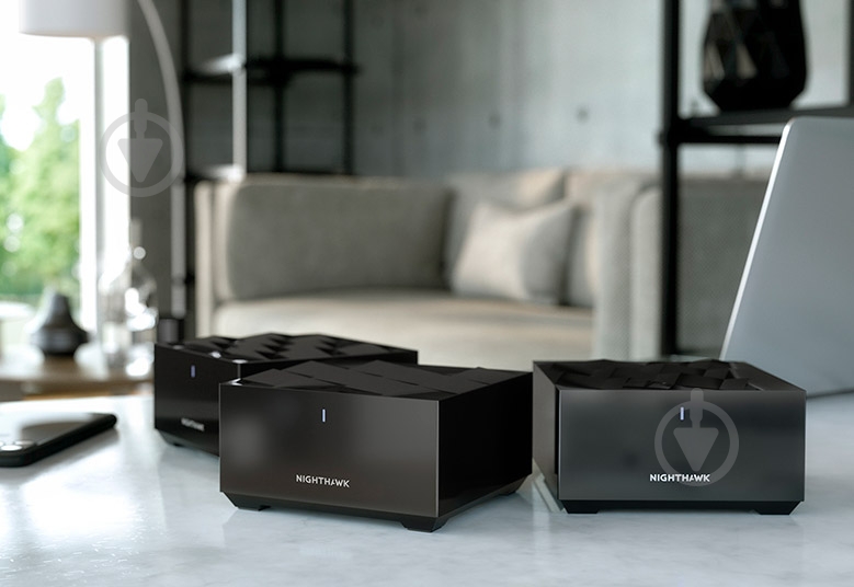 Wi-Fi-система NETGEAR MK63 Nighthawk AX1800 Wi-Fi 6 Mesh 1xge Lan 1xge Wan (mk63-100pes) - фото 8 Wi-Fi-система NETGEAR MK63 Nighthawk AX1800 Wi-Fi 6 Mesh 1xge Lan 1xge Wan (mk63-100pes) - фото 8