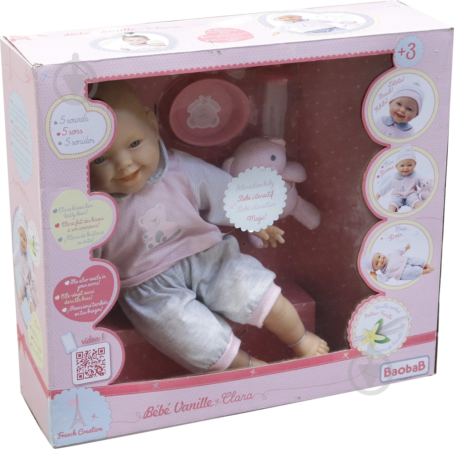 УЦЕНКА! Игрушка Baobab Клара Bebe Vanille 113511 (УЦ №22) - фото 4 УЦЕНКА! Игрушка Baobab Клара Bebe Vanille 113511 (УЦ №22) - фото 4