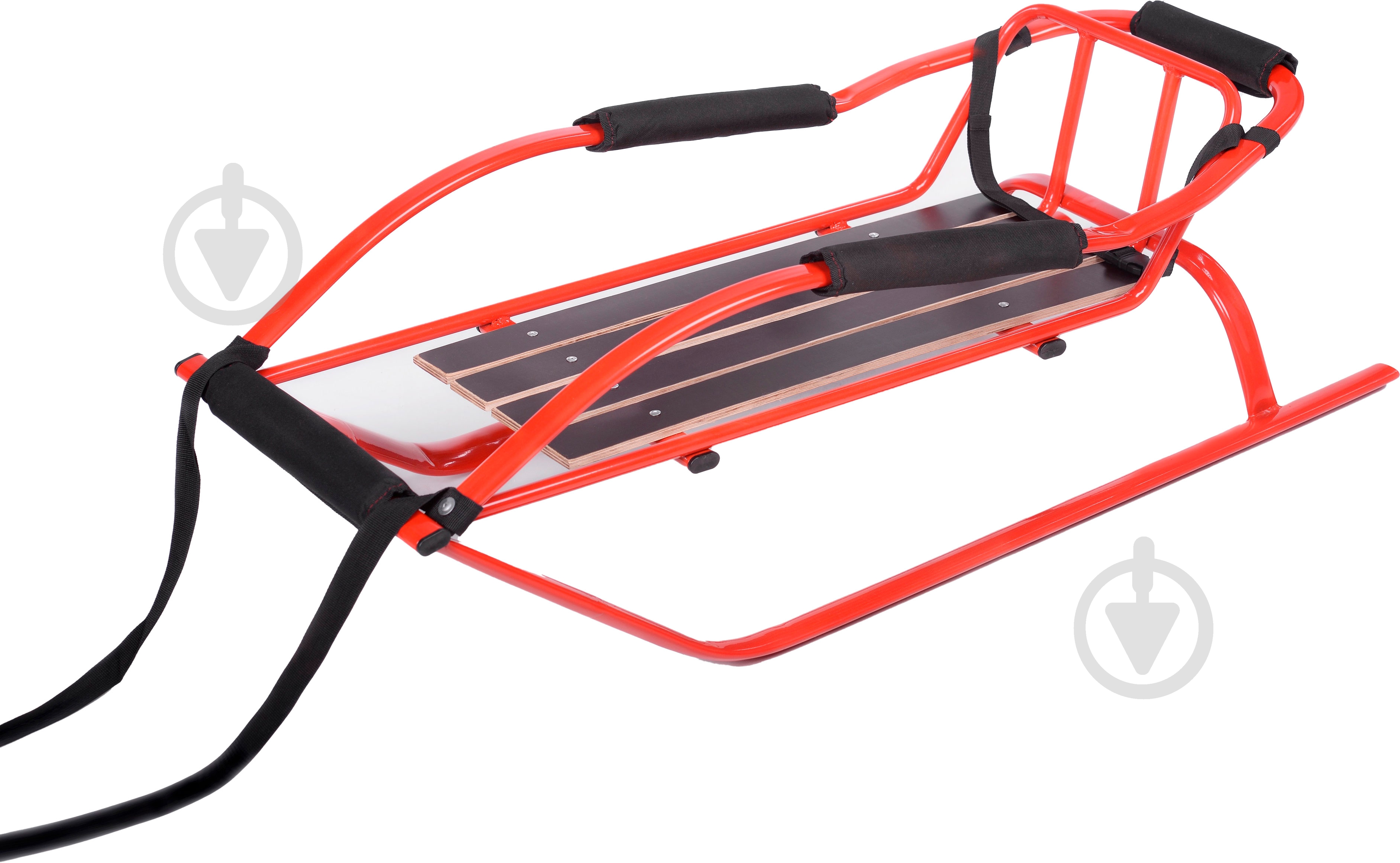 Санки Vitan Скелетон красный, спинка - фото 1