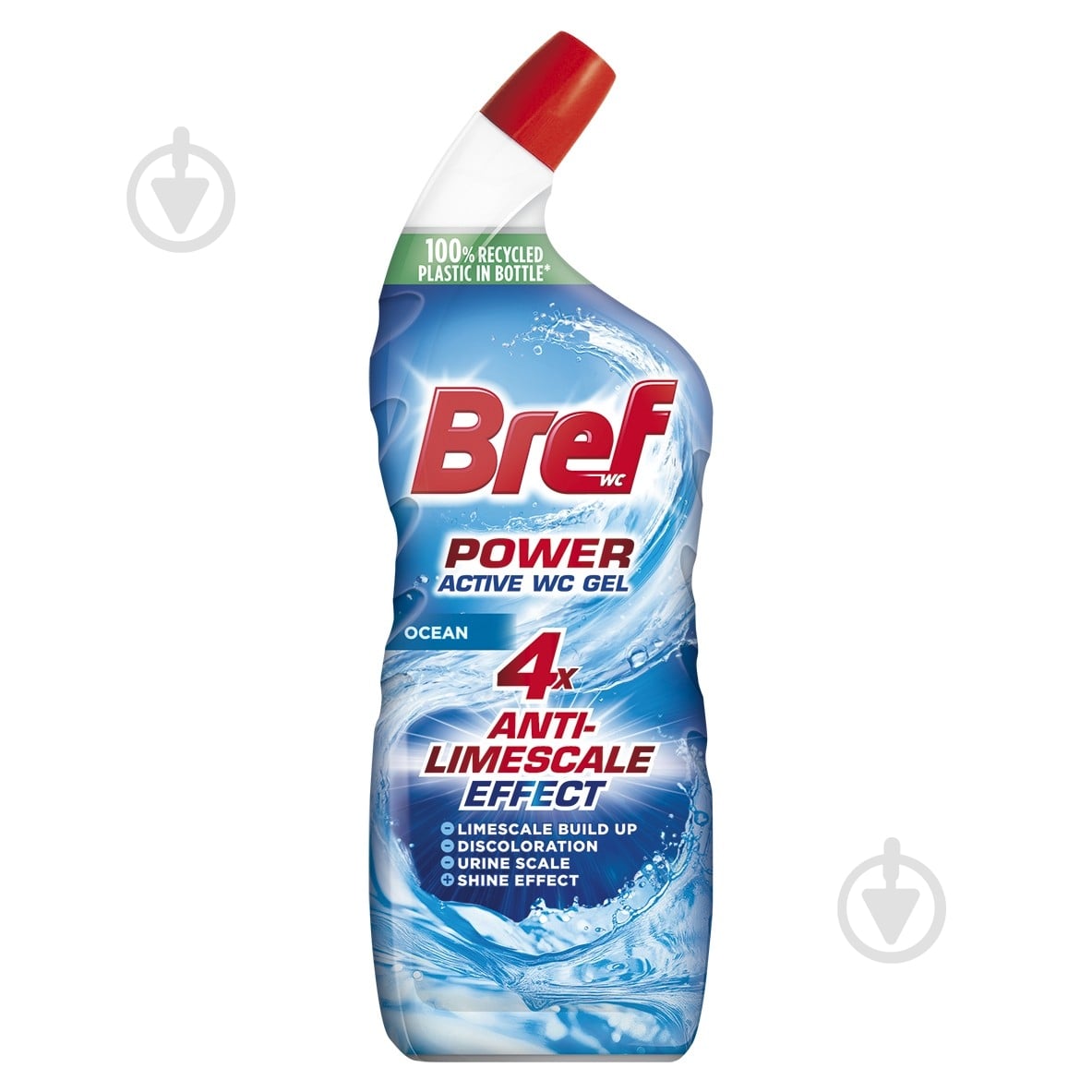 Гель Bref для чищення унітаза Power Active Ocean 0,75 л 3132447 - фото 1