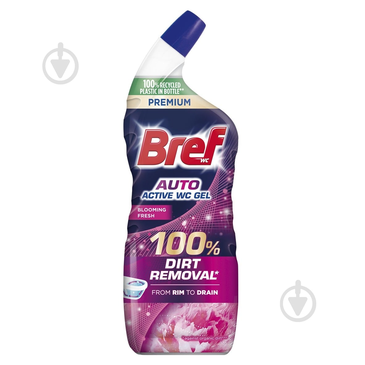 Гель Bref для унітаза Auto Active Blooming Fresh 0,75 л 3131550 - фото 1 Гель Bref для унітаза Auto Active Blooming Fresh 0,75 л 3131550 - фото 1