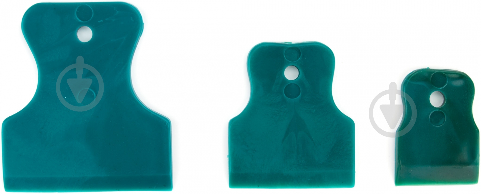 Набор шпателей 3 шт. резиновый Mada 0404 - фото 1