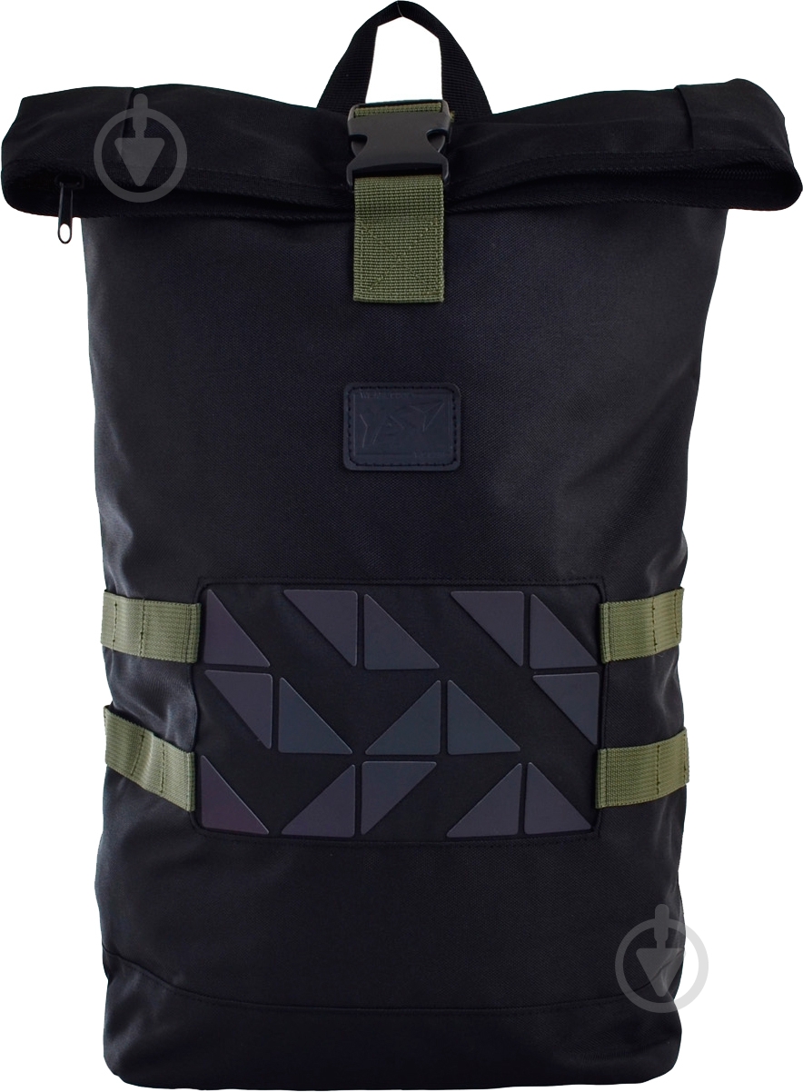Рюкзак YES Roll-top T-70 Navigator black - фото 2