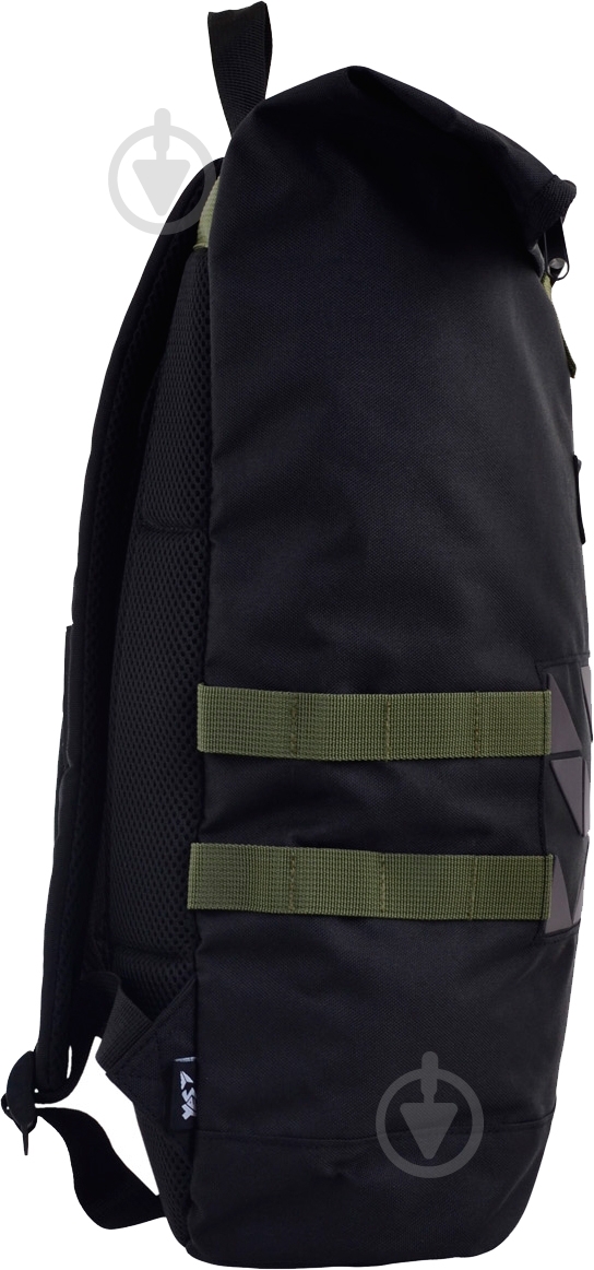 Рюкзак YES Roll-top T-70 Navigator black - фото 4