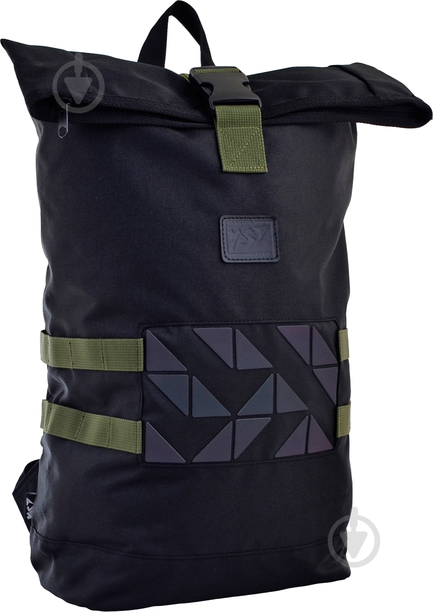 Рюкзак YES Roll-top T-70 Navigator black - фото 1