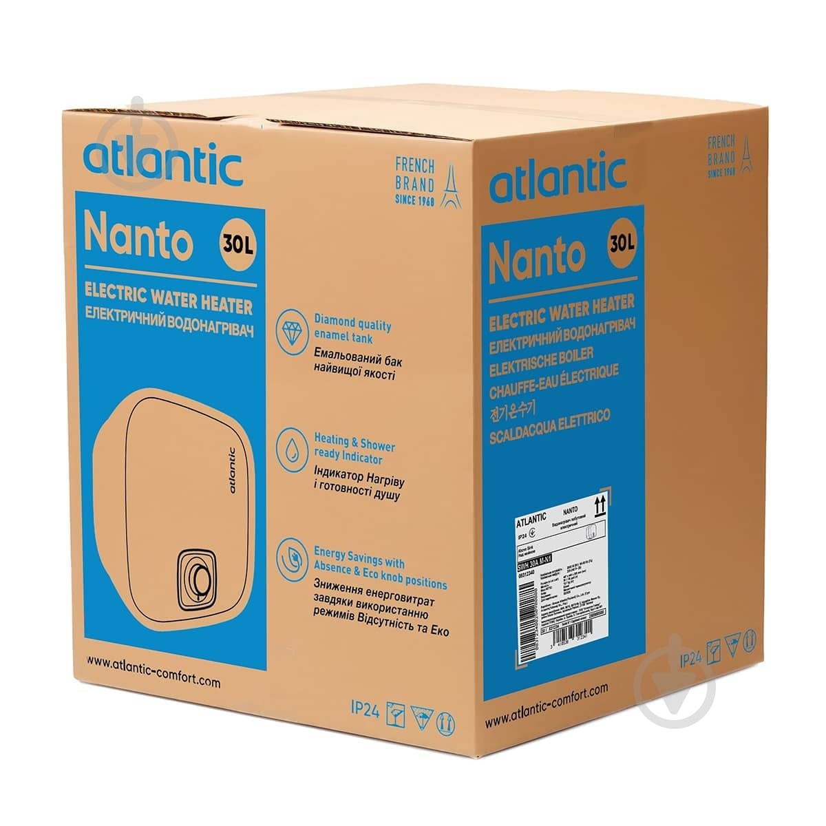 Бойлер Atlantic Nanto SWH 30A M-N1 2000 Вт - фото 5