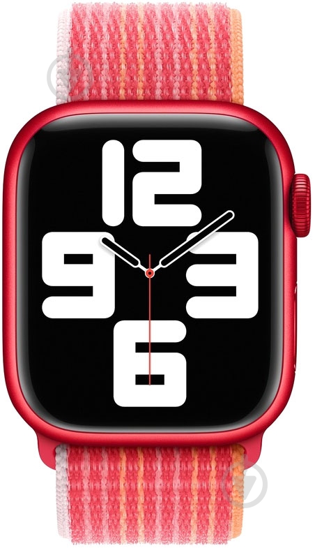 Ремешок Apple Watch 41 mm Sport Loop (product) red (MPL83ZM/A) - фото 3