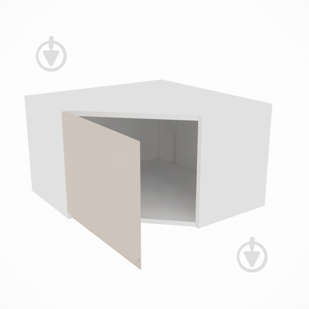 Шафа Влада (А 60х60 (320)ліва) пломбір/білий Світ Меблів - фото 2