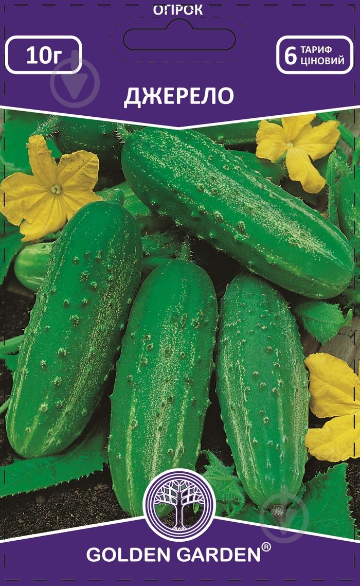 Семена Golden Garden огурец Джерело 10 г (4820164125816) - фото 1