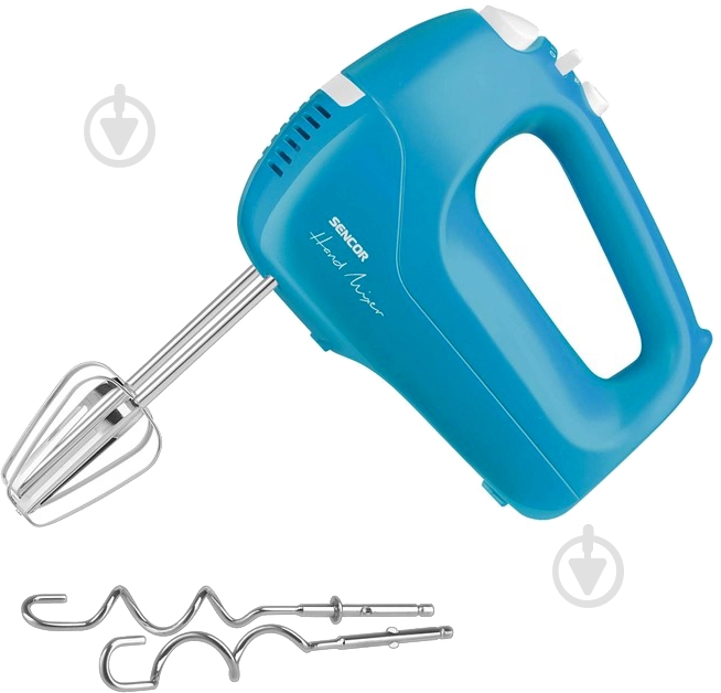 Миксер Sencor SHM5407TQ голубой - фото 1 Миксер Sencor SHM5407TQ голубой - фото 1