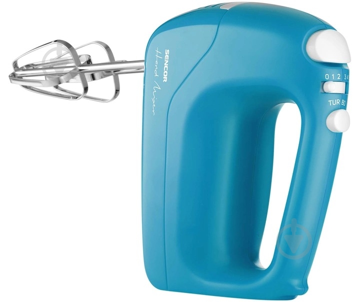 Миксер Sencor SHM5407TQ голубой - фото 3 Миксер Sencor SHM5407TQ голубой - фото 3