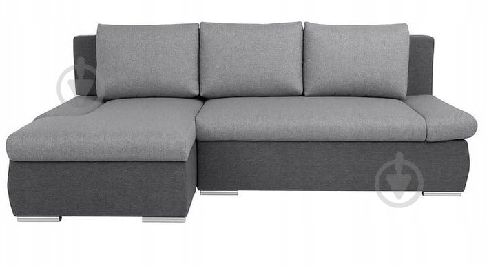 Диван угловой BRW GAME левый угол серый 2350x1440x900 мм - фото 1