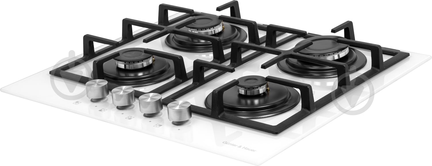 Варочная поверхность газовая Gunter&Hauer GL 64 W - фото 3 Варочная поверхность газовая Gunter&Hauer GL 64 W - фото 3