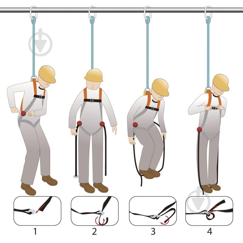 Ремень набедренный антикомпрессионный Delta Plus HA203 - фото 3 Ремень набедренный антикомпрессионный Delta Plus HA203 - фото 3