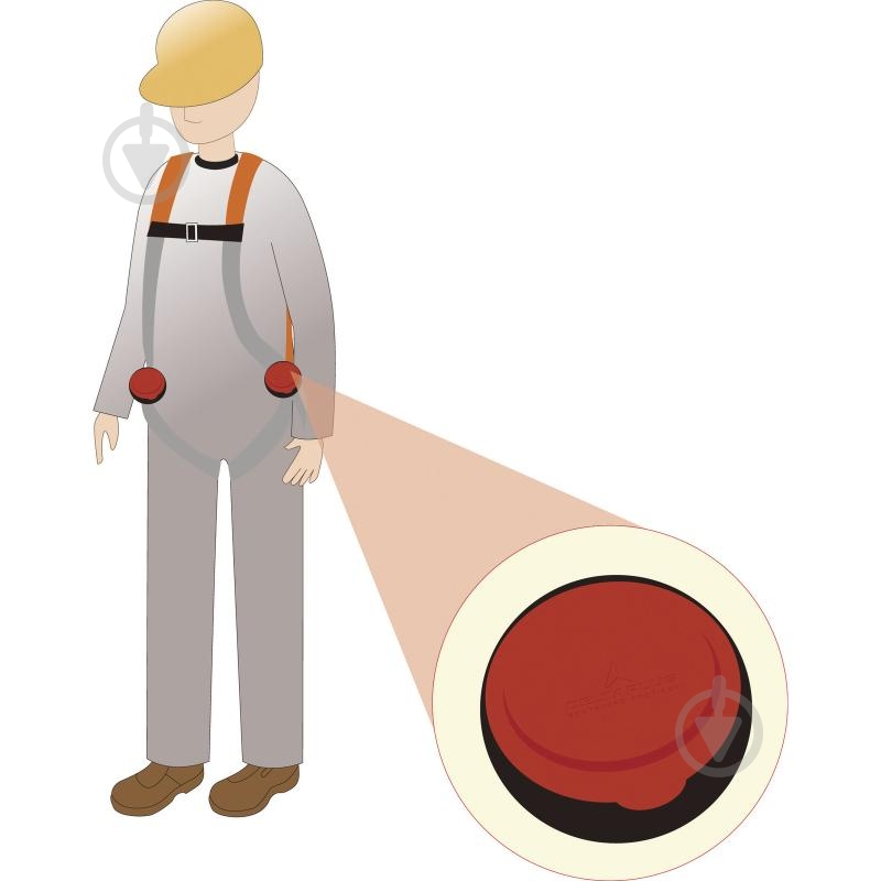 Ремень набедренный антикомпрессионный Delta Plus HA203 - фото 2 Ремень набедренный антикомпрессионный Delta Plus HA203 - фото 2