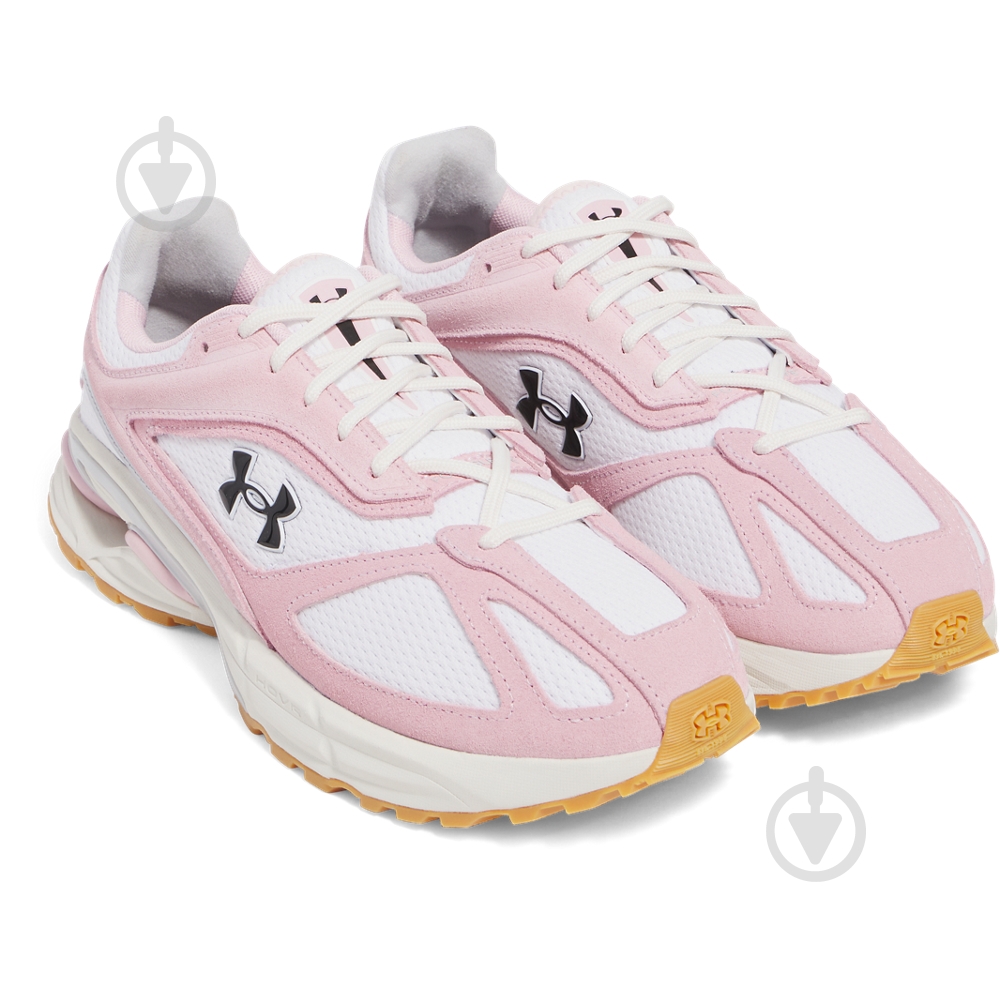 Кросівки жіночі демісезонні Under Armour HOVR Apparition RTRFTR SD 3027596-104 р.38,5 біло-рожеві - фото 3