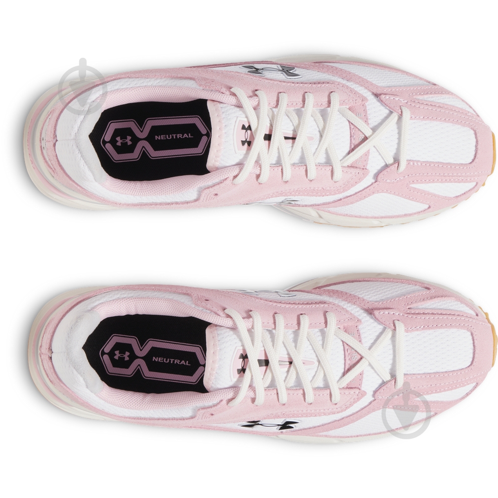 Кросівки жіночі демісезонні Under Armour HOVR Apparition RTRFTR SD 3027596-104 р.38,5 біло-рожеві - фото 4