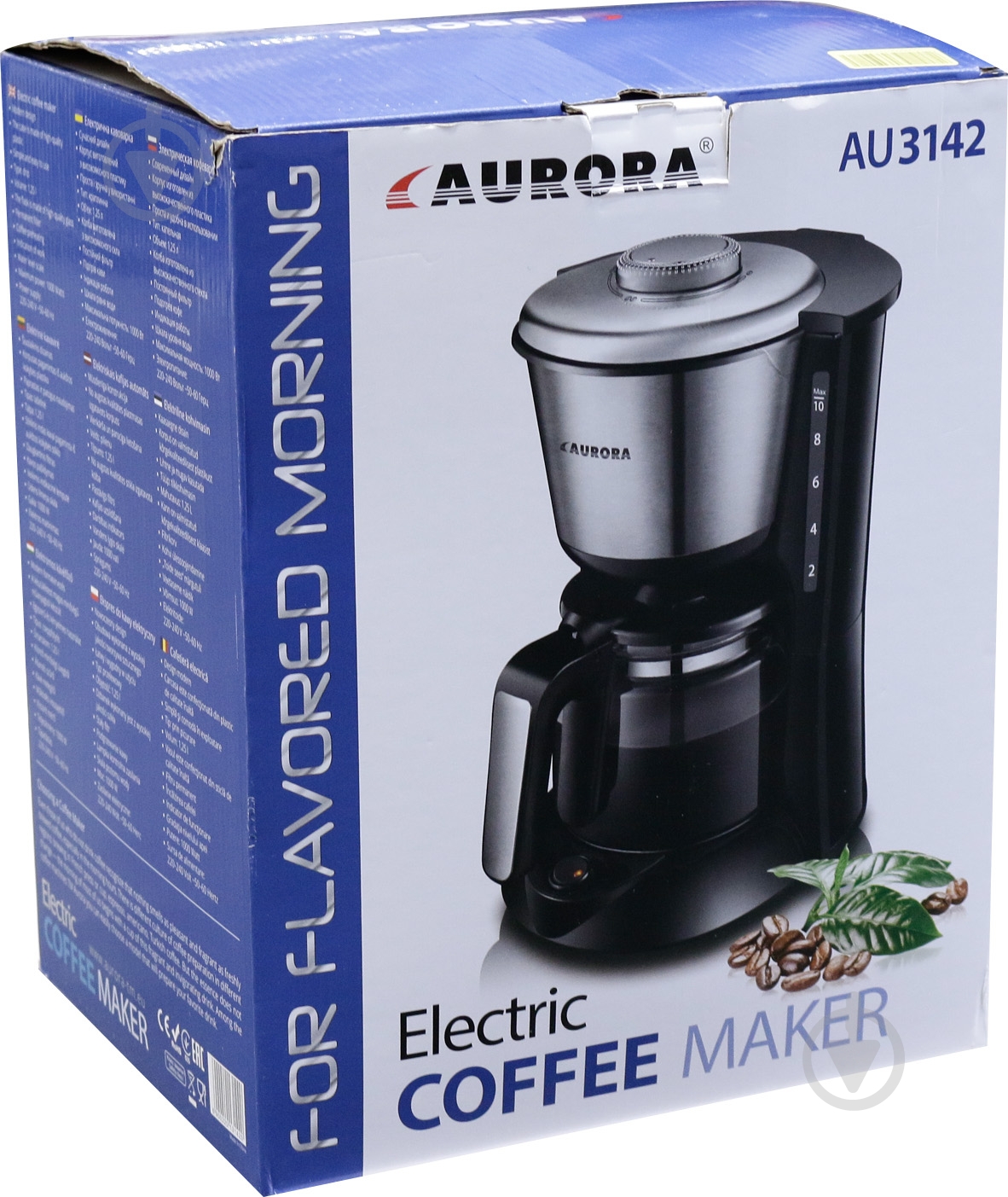 УЦЕНКА! кофеварка капельная Aurora 3142AU (УЦ №22) - фото 8 УЦЕНКА! кофеварка капельная Aurora 3142AU (УЦ №22) - фото 8