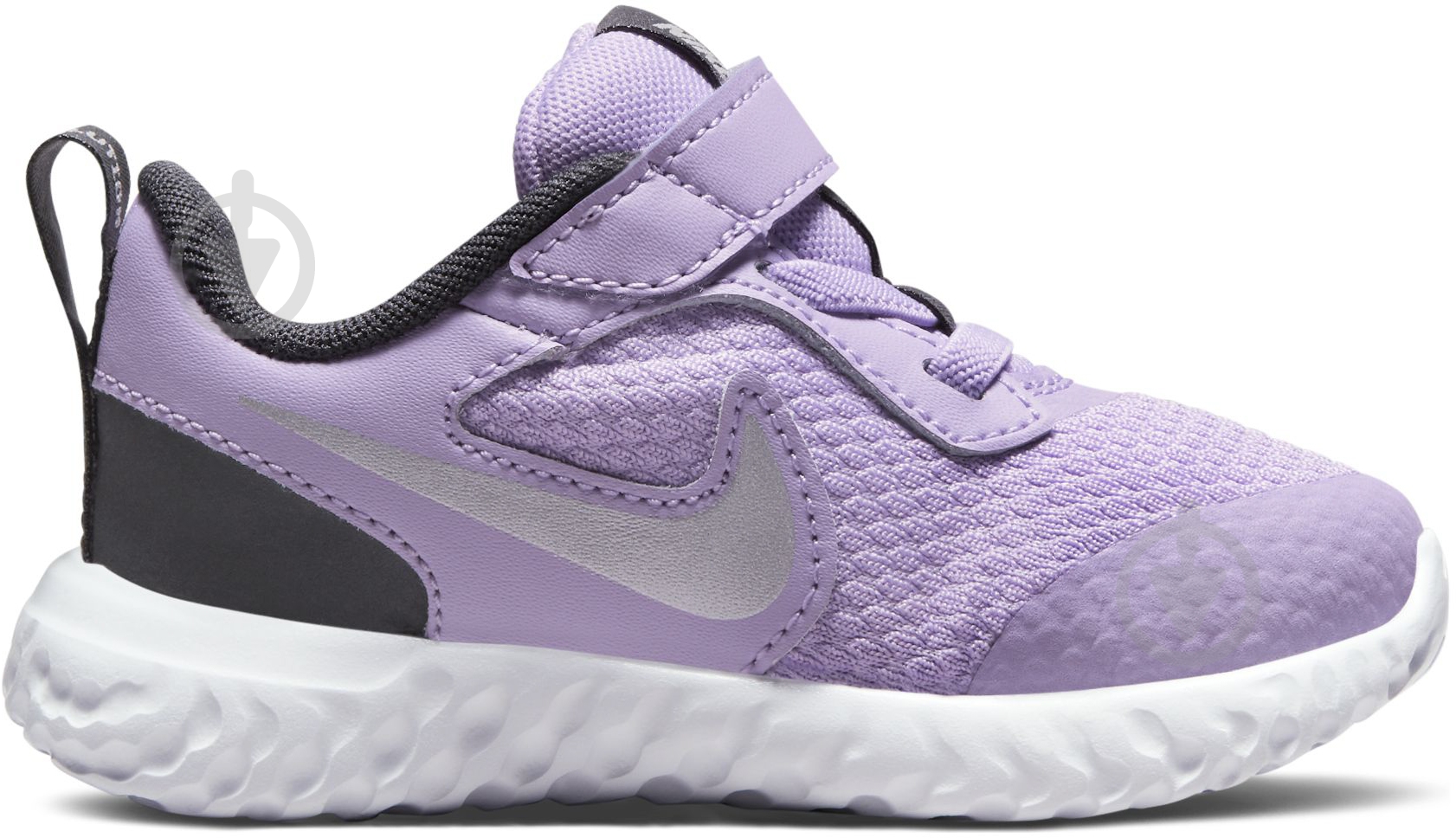 Кросівки для дівчаток Nike REVOLUTION 5 (TDV) BQ5673-509 р.18,5 бузкові - фото 4 Кросівки для дівчаток Nike REVOLUTION 5 (TDV) BQ5673-509 р.18,5 бузкові - фото 4