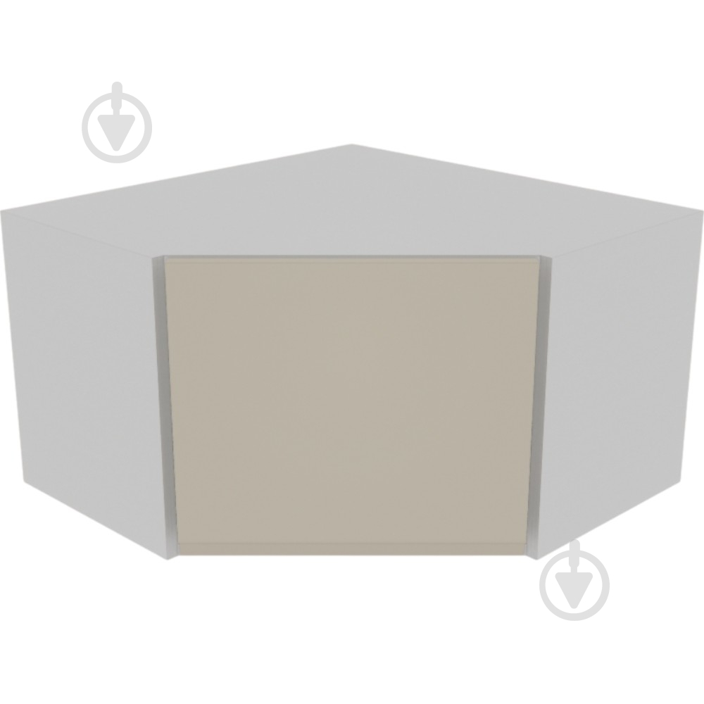 Шафа Влада (А 60х60 (320)права) айворі/попелястий Світ Меблів - фото 1 Шафа Влада (А 60х60 (320)права) айворі/попелястий Світ Меблів - фото 1