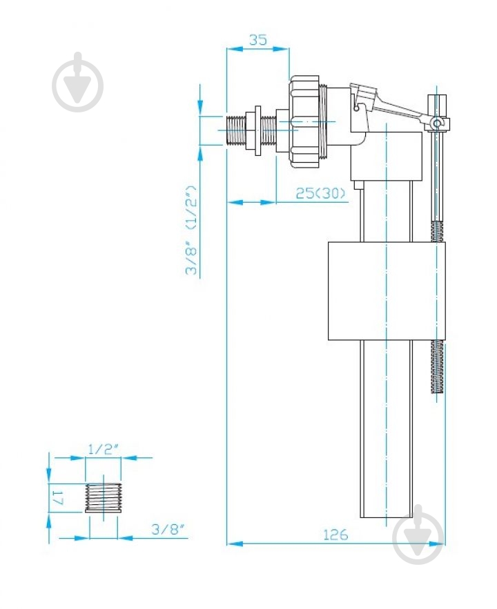Впускной механизм Plast Brno ONBP151 - фото 2 Впускной механизм Plast Brno ONBP151 - фото 2