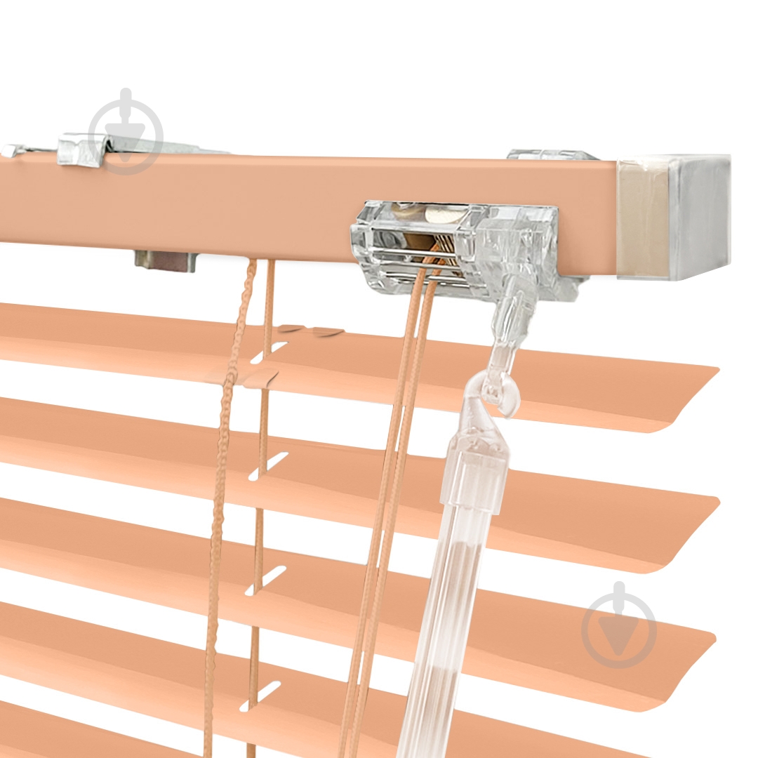 Жалюзі Rollotex алюмінієві горизонтальні з фіксацією 41х160 см чайна троянда - фото 3 Жалюзі Rollotex алюмінієві горизонтальні з фіксацією 41х160 см чайна троянда - фото 3