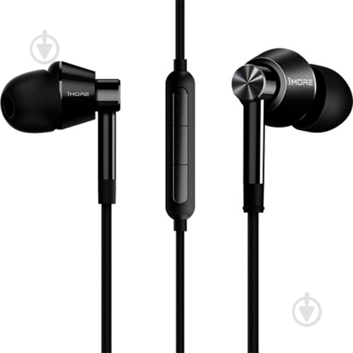 Гарнітура 1More Dual Driver In-Ear Headphones (E1017) black - фото 2