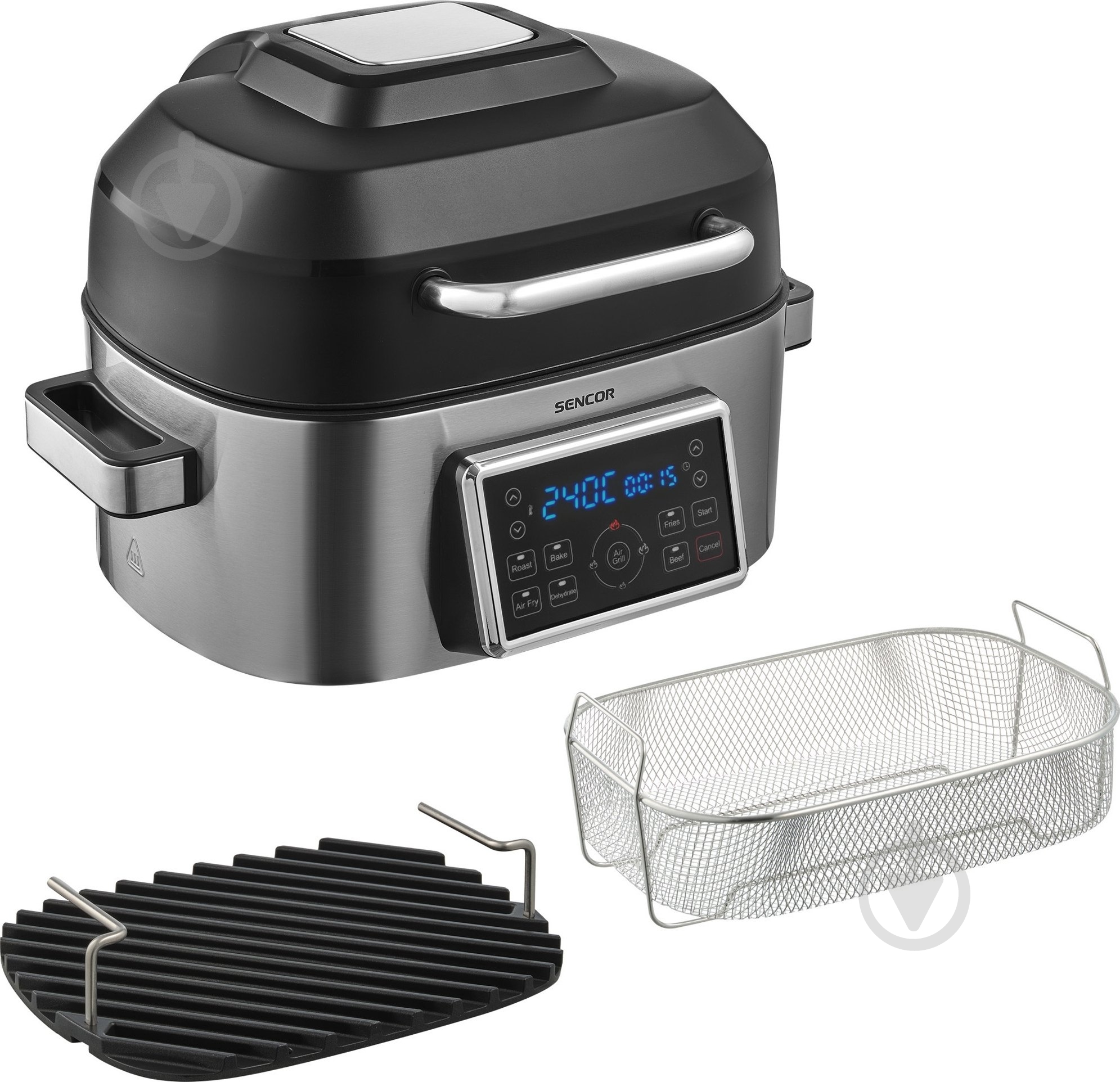 Мультипечь Sencor Vita SBG8900SS - фото 3 Мультипечь Sencor Vita SBG8900SS - фото 3