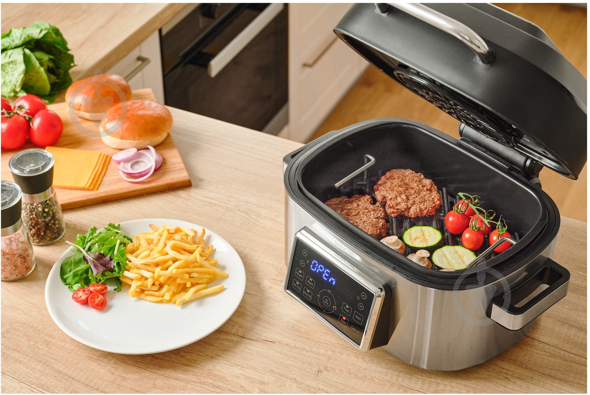 Мультипечь Sencor Vita SBG8900SS - фото 12 Мультипечь Sencor Vita SBG8900SS - фото 12