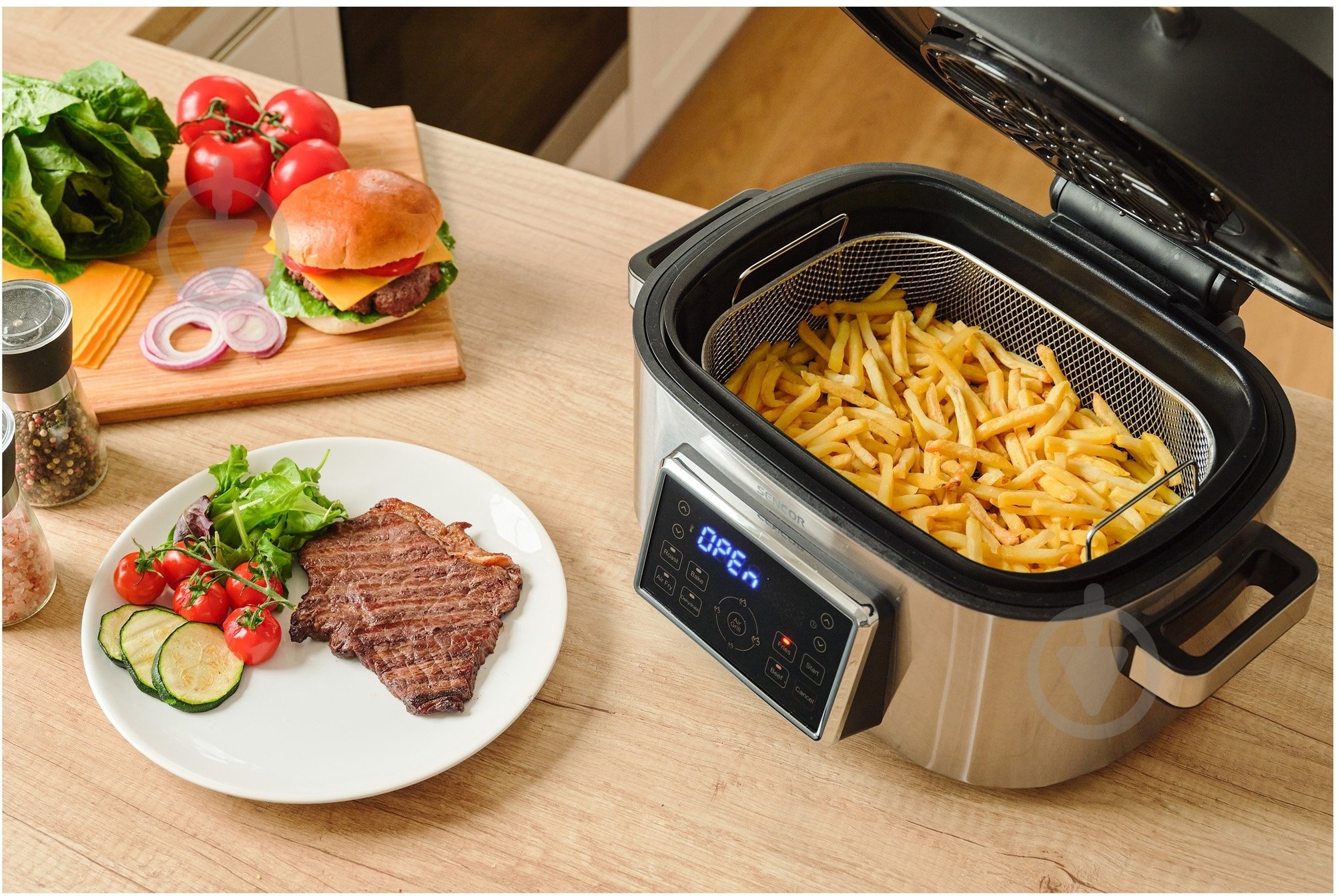 Мультипечь Sencor Vita SBG8900SS - фото 13 Мультипечь Sencor Vita SBG8900SS - фото 13