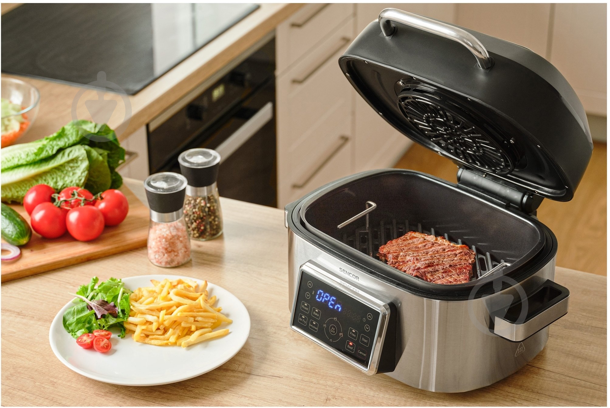 Мультипечь Sencor Vita SBG8900SS - фото 9 Мультипечь Sencor Vita SBG8900SS - фото 9