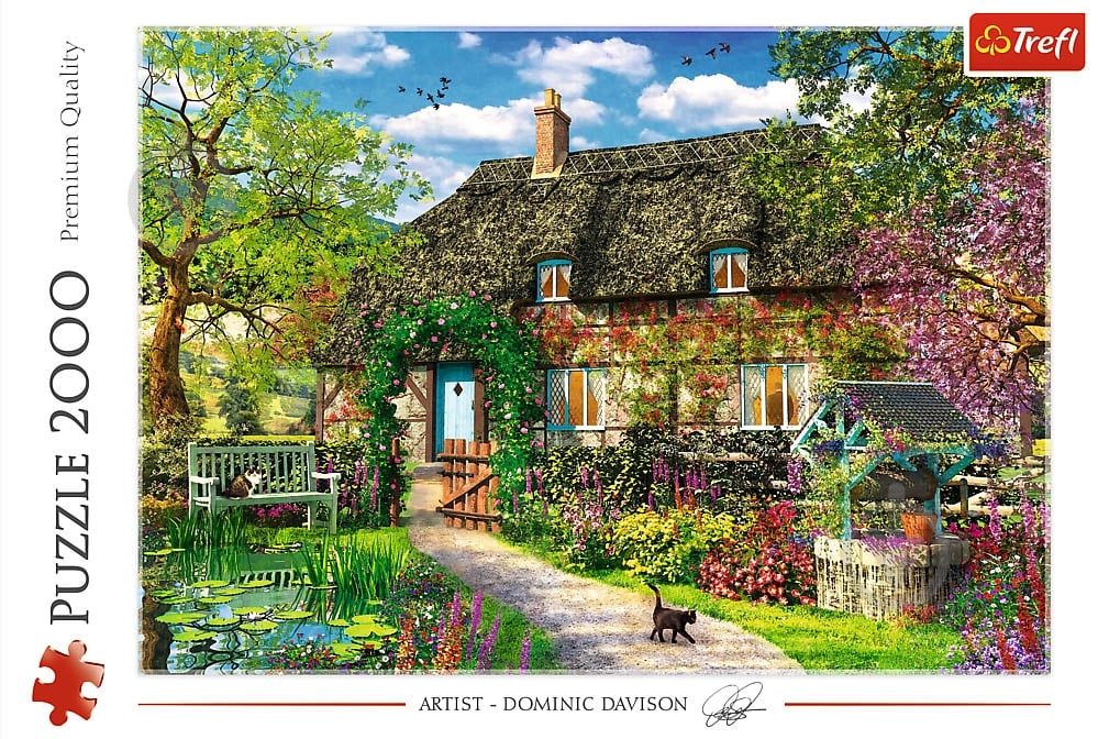 Пазл Trefl 2000 Деревенский домик 27122 - фото 2