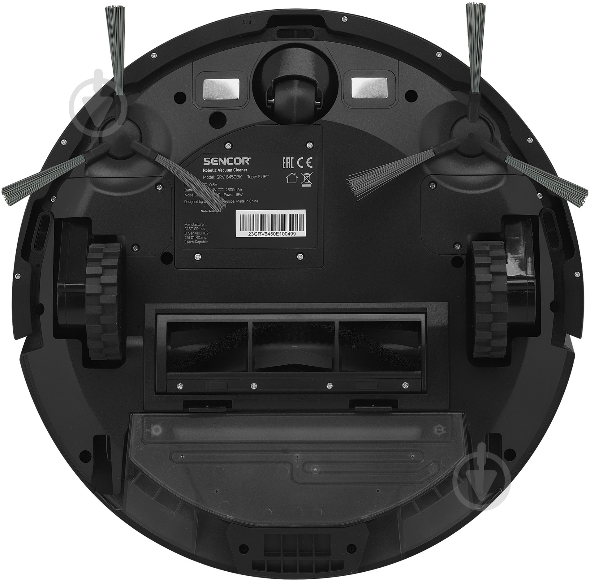Робот-пылесос Sencor SRV6450BK black - фото 4