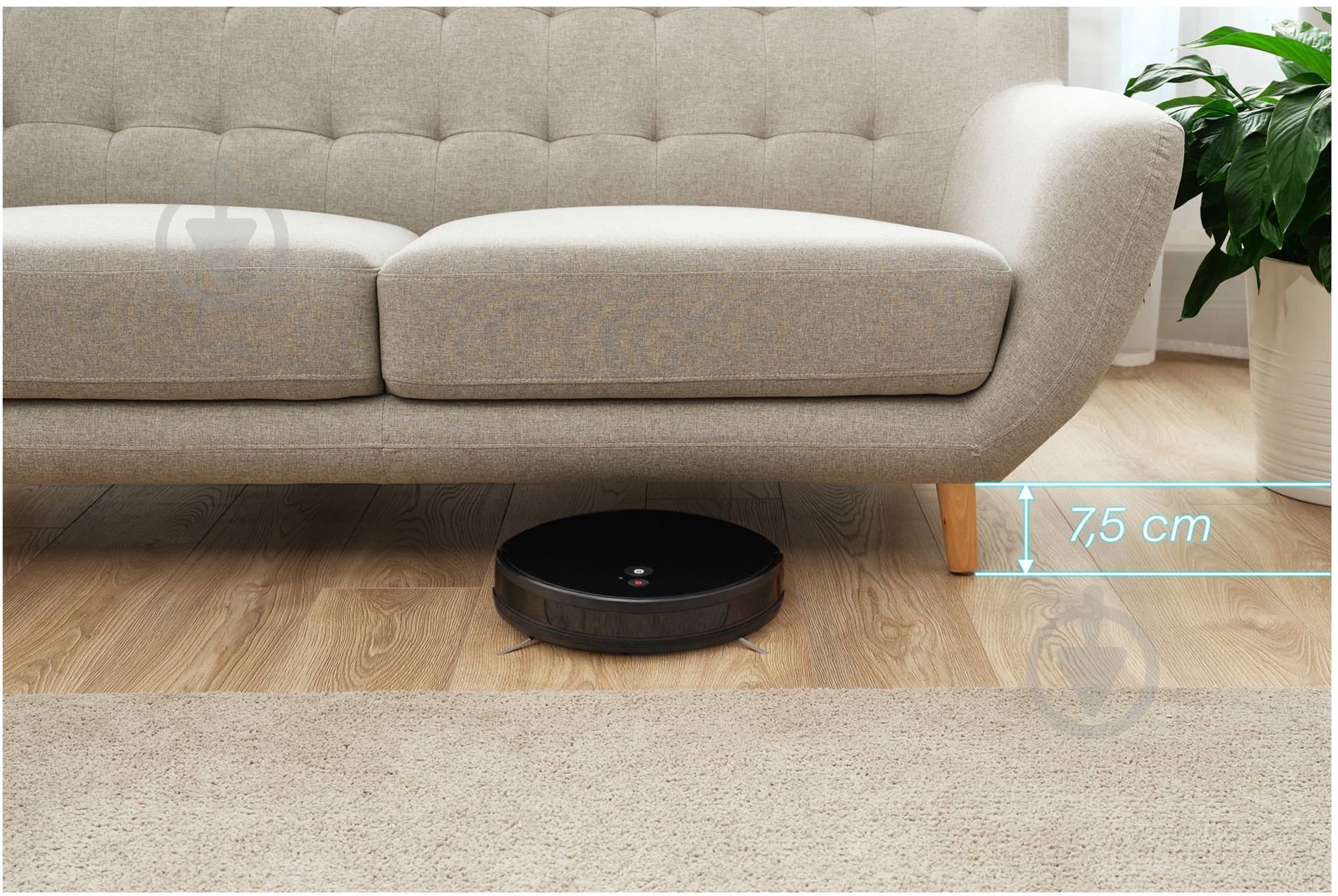 Робот-пылесос Sencor SRV6450BK black - фото 9