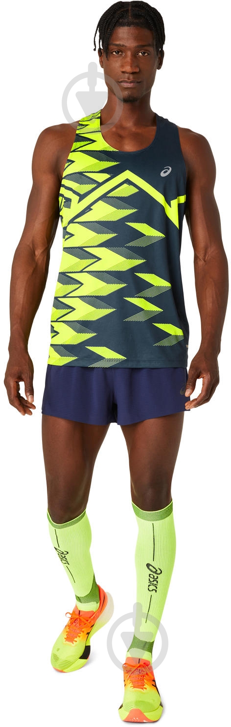 Майка Asics LIGHT GRAPHIC SINGLET 2011D123-400 р.L синий - фото 6