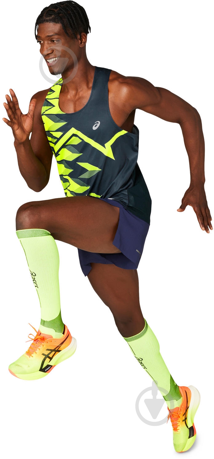 Майка Asics LIGHT GRAPHIC SINGLET 2011D123-400 р.L синий - фото 7
