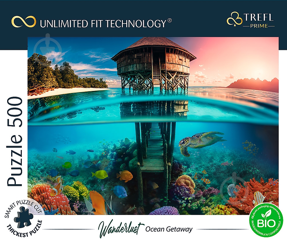 Пазлы Trefl UFT Океанские ворота 500 элементов 37462 - фото 2