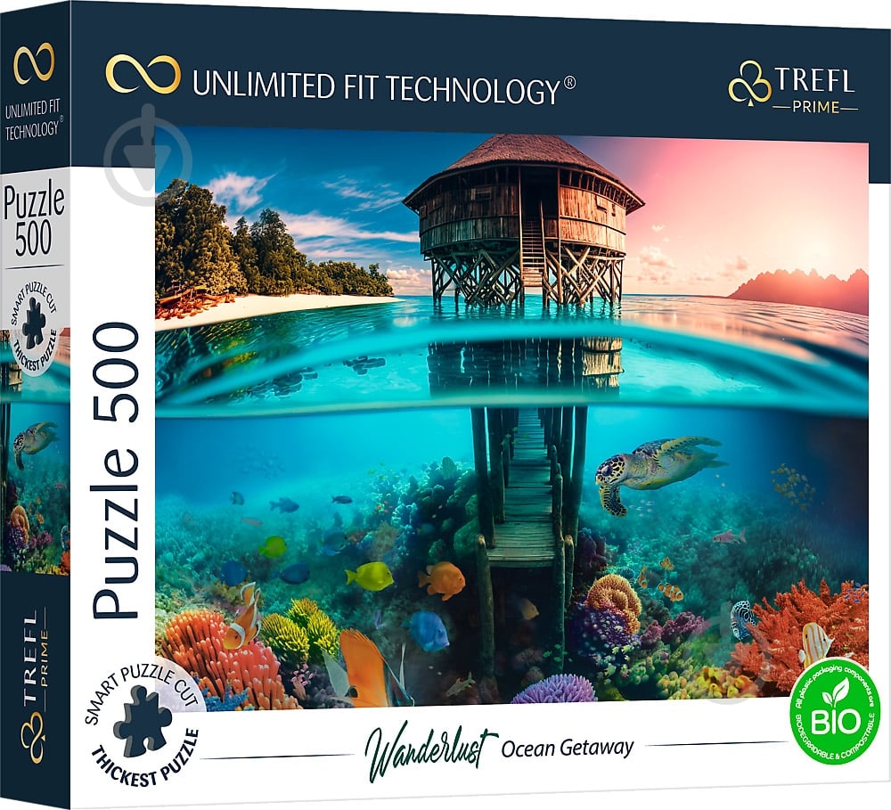 Пазлы Trefl UFT Океанские ворота 500 элементов 37462 - фото 1