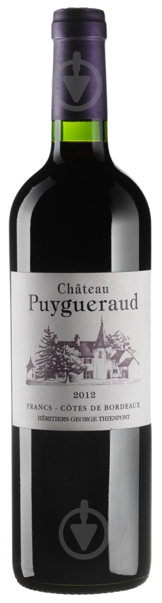 Вино Chateau Puygueraud 2012 0,75 л - фото 1