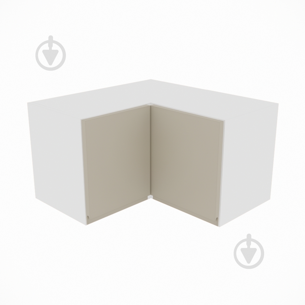 Шафа Влада (А 60х60 прямий (320)ліва) айворі/білий Світ Меблів - фото 1 Шафа Влада (А 60х60 прямий (320)ліва) айворі/білий Світ Меблів - фото 1