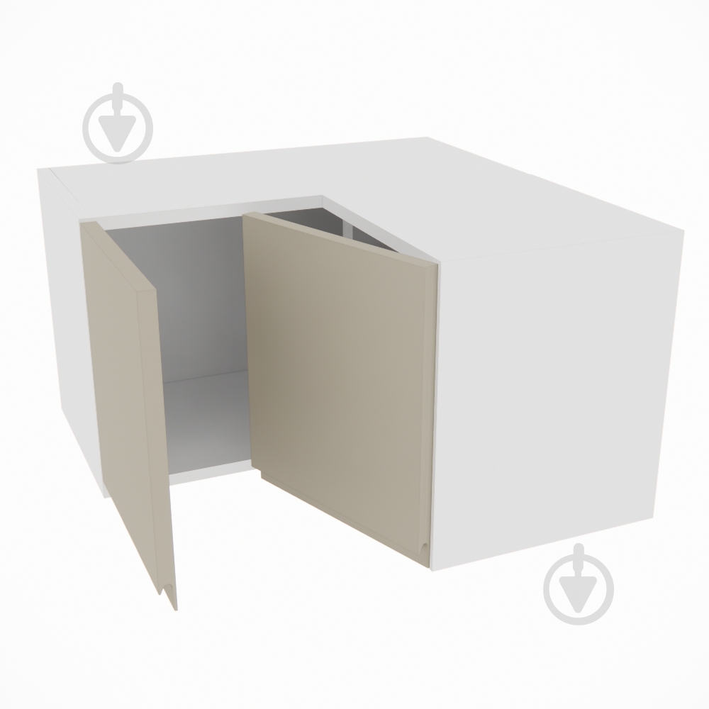 Шафа Влада (А 60х60 прямий (320)ліва) айворі/білий Світ Меблів - фото 2 Шафа Влада (А 60х60 прямий (320)ліва) айворі/білий Світ Меблів - фото 2