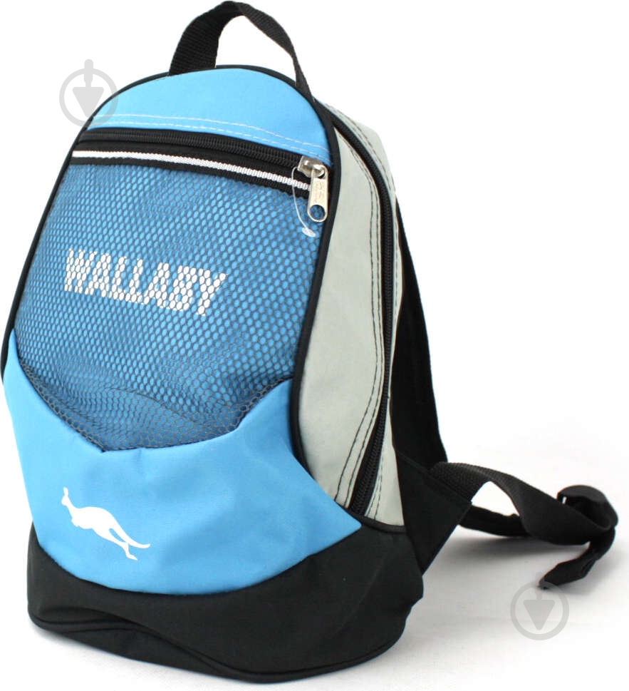 Рюкзак молодіжний Wallaby 152-блакитний - фото 1 Рюкзак молодіжний Wallaby 152-блакитний - фото 1