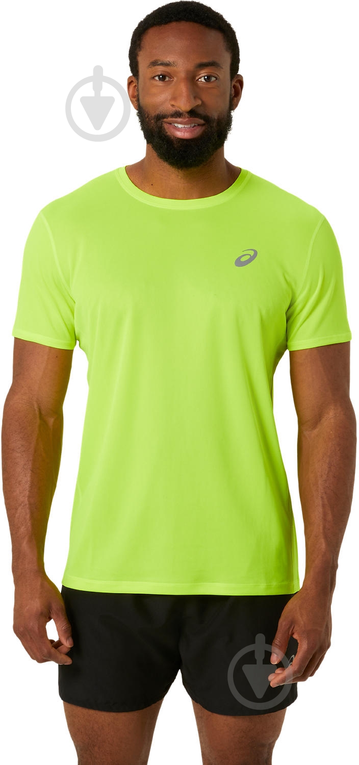 Футболка Asics CORE SS TOP 2011C341-751 р.S желтый - фото 1