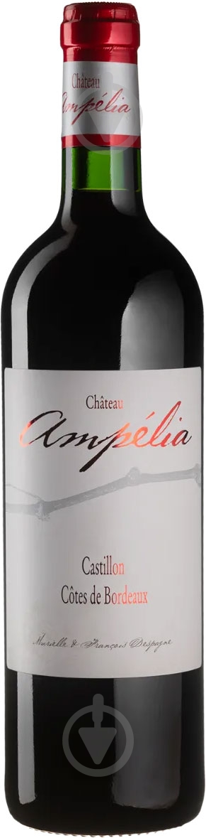 Вино Chateau Ampelia красное сухое 0,75 л - фото 1 Вино Chateau Ampelia красное сухое 0,75 л - фото 1